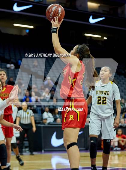 Thumbnail 2 in Rosary Academy vs. Bishop O'Dowd (CIF State D1 Final) photogallery.