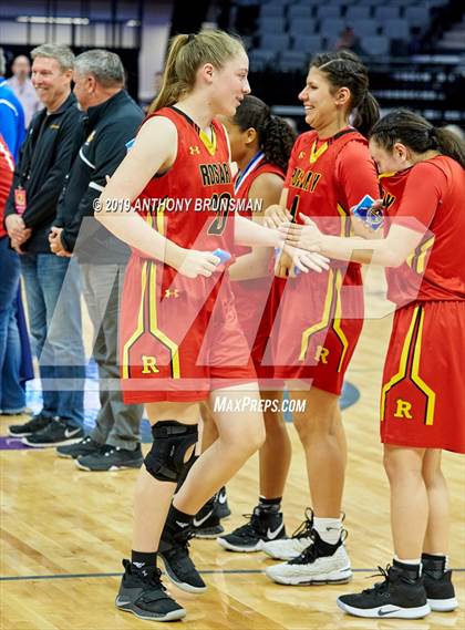 Thumbnail 3 in Rosary Academy vs. Bishop O'Dowd (CIF State D1 Final) photogallery.