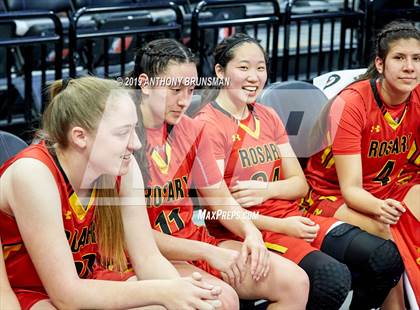 Thumbnail 1 in Rosary Academy vs. Bishop O'Dowd (CIF State D1 Final) photogallery.