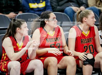 Thumbnail 2 in Rosary Academy vs. Bishop O'Dowd (CIF State D1 Final) photogallery.