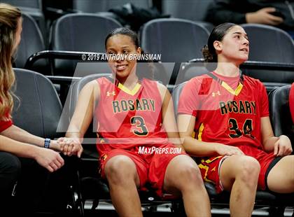 Thumbnail 1 in Rosary Academy vs. Bishop O'Dowd (CIF State D1 Final) photogallery.