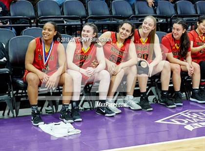 Thumbnail 2 in Rosary Academy vs. Bishop O'Dowd (CIF State D1 Final) photogallery.