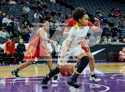 Thumbnail 3 in Rosary Academy vs. Bishop O'Dowd (CIF State D1 Final) photogallery.