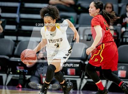 Thumbnail 2 in Rosary Academy vs. Bishop O'Dowd (CIF State D1 Final) photogallery.