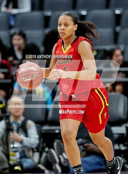 Thumbnail 3 in Rosary Academy vs. Bishop O'Dowd (CIF State D1 Final) photogallery.