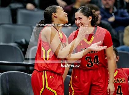 Thumbnail 1 in Rosary Academy vs. Bishop O'Dowd (CIF State D1 Final) photogallery.