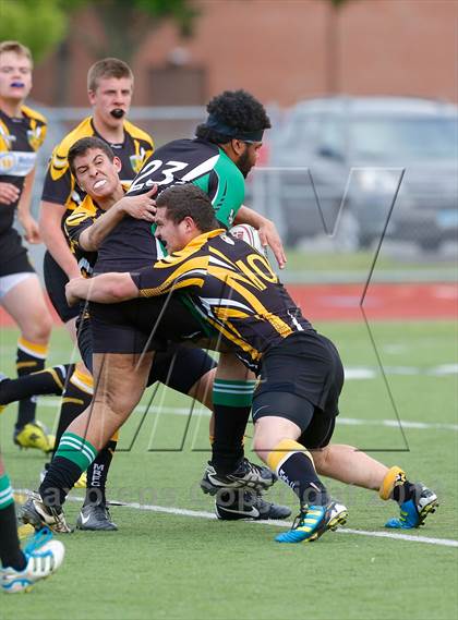 Thumbnail 2 in Madison vs Stamford Academy (Division 2 Final) photogallery.