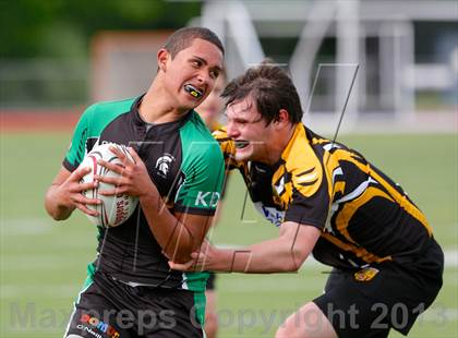 Thumbnail 1 in Madison vs Stamford Academy (Division 2 Final) photogallery.