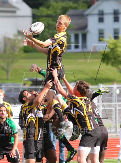 Thumbnail 1 in Madison vs Stamford Academy (Division 2 Final) photogallery.