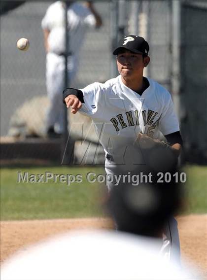 Thumbnail 2 in Bishop Amat vs. Palos Verdes Peninsula (Diamond Sports National Classic) photogallery.
