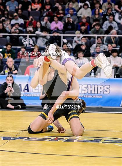 Thumbnail 3 in NYSPHSAA Division 2 State Championships (Finals 124, 131, 138 & 145) photogallery.