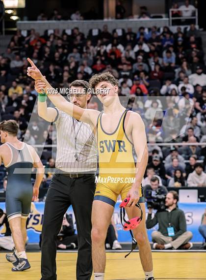 Thumbnail 1 in NYSPHSAA Division 2 State Championships (Finals 124, 131, 138 & 145) photogallery.