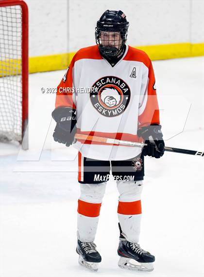 Thumbnail 3 in Escanaba vs. Houghton (MHSAA Division 3 Quarterfinal) photogallery.