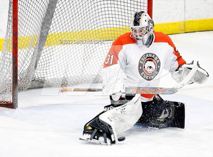 Thumbnail 3 in Escanaba vs. Houghton (MHSAA Division 3 Quarterfinal) photogallery.