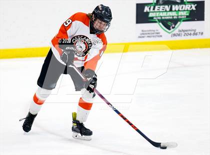 Thumbnail 1 in Escanaba vs. Houghton (MHSAA Division 3 Quarterfinal) photogallery.