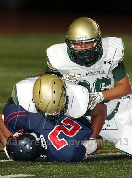 Thumbnail 2 in St. Monica vs. Bellarmine-Jefferson photogallery.