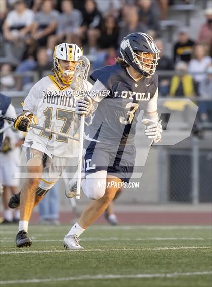 Thumbnail 1 in Loyola vs. Foothill (CIF Southern Section Final) photogallery.
