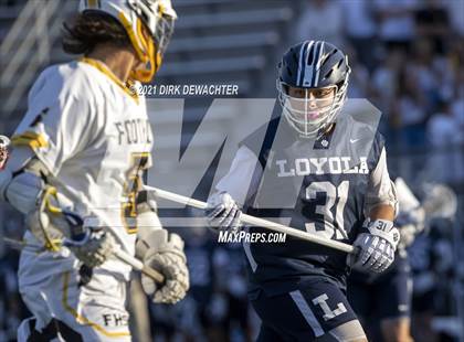 Thumbnail 2 in Loyola vs. Foothill (CIF Southern Section Final) photogallery.