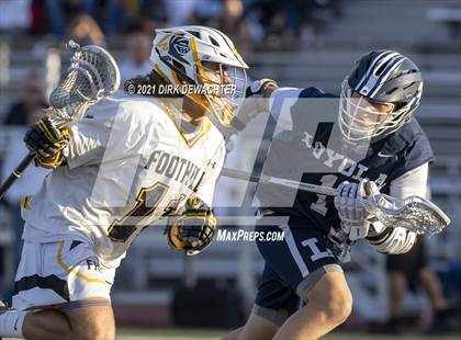 Thumbnail 1 in Loyola vs. Foothill (CIF Southern Section Final) photogallery.