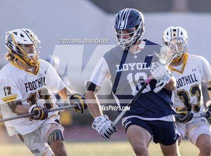 Thumbnail 2 in Loyola vs. Foothill (CIF Southern Section Final) photogallery.