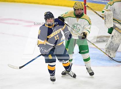 Thumbnail 3 in Simsbury vs. Notre Dame, WH (CIAC DI Semifinal) photogallery.