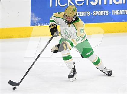 Thumbnail 2 in Simsbury vs. Notre Dame, WH (CIAC DI Semifinal) photogallery.