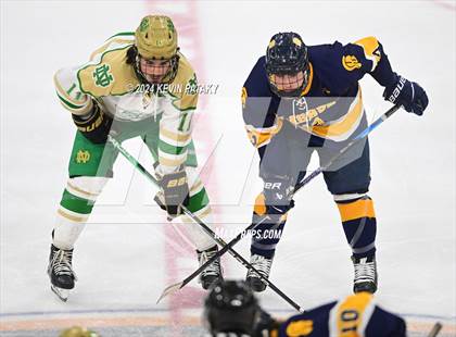 Thumbnail 2 in Simsbury vs. Notre Dame, WH (CIAC DI Semifinal) photogallery.