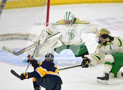Thumbnail 1 in Simsbury vs. Notre Dame, WH (CIAC DI Semifinal) photogallery.