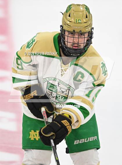 Thumbnail 2 in Simsbury vs. Notre Dame, WH (CIAC DI Semifinal) photogallery.