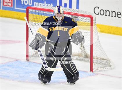 Thumbnail 1 in Simsbury vs. Notre Dame, WH (CIAC DI Semifinal) photogallery.