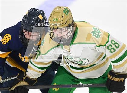 Thumbnail 3 in Simsbury vs. Notre Dame, WH (CIAC DI Semifinal) photogallery.
