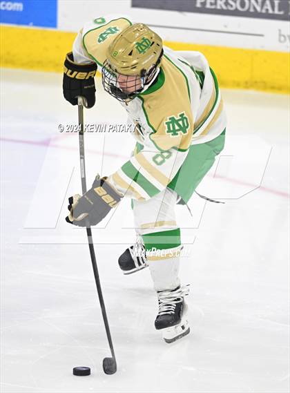 Thumbnail 2 in Simsbury vs. Notre Dame, WH (CIAC DI Semifinal) photogallery.