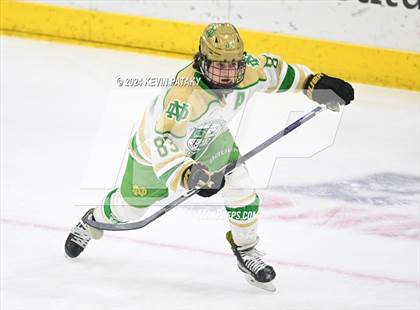 Thumbnail 2 in Simsbury vs. Notre Dame, WH (CIAC DI Semifinal) photogallery.