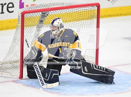 Thumbnail 3 in Simsbury vs. Notre Dame, WH (CIAC DI Semifinal) photogallery.