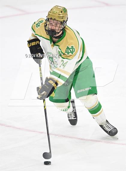 Thumbnail 3 in Simsbury vs. Notre Dame, WH (CIAC DI Semifinal) photogallery.