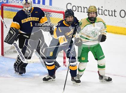 Thumbnail 2 in Simsbury vs. Notre Dame, WH (CIAC DI Semifinal) photogallery.
