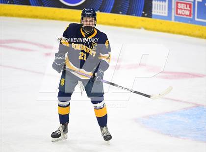 Thumbnail 2 in Simsbury vs. Notre Dame, WH (CIAC DI Semifinal) photogallery.