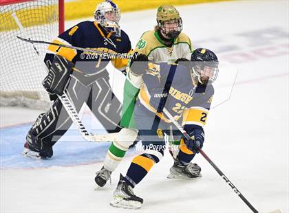 Thumbnail 2 in Simsbury vs. Notre Dame, WH (CIAC DI Semifinal) photogallery.