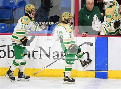 Thumbnail 2 in Simsbury vs. Notre Dame, WH (CIAC DI Semifinal) photogallery.