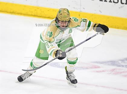 Thumbnail 3 in Simsbury vs. Notre Dame, WH (CIAC DI Semifinal) photogallery.