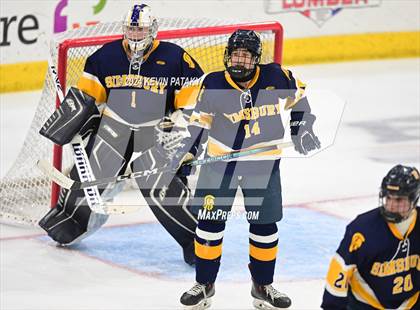 Thumbnail 3 in Simsbury vs. Notre Dame, WH (CIAC DI Semifinal) photogallery.