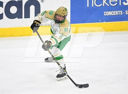 Thumbnail 2 in Simsbury vs. Notre Dame, WH (CIAC DI Semifinal) photogallery.