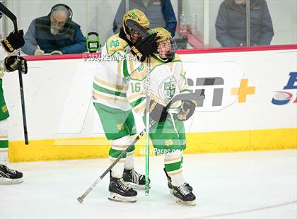 Thumbnail 1 in Simsbury vs. Notre Dame, WH (CIAC DI Semifinal) photogallery.