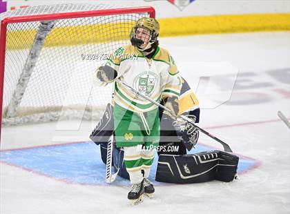 Thumbnail 1 in Simsbury vs. Notre Dame, WH (CIAC DI Semifinal) photogallery.