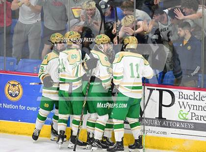 Thumbnail 1 in Simsbury vs. Notre Dame, WH (CIAC DI Semifinal) photogallery.