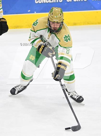 Thumbnail 3 in Simsbury vs. Notre Dame, WH (CIAC DI Semifinal) photogallery.