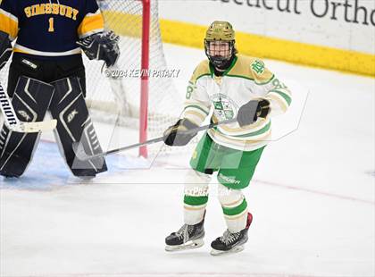Thumbnail 1 in Simsbury vs. Notre Dame, WH (CIAC DI Semifinal) photogallery.