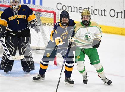 Thumbnail 3 in Simsbury vs. Notre Dame, WH (CIAC DI Semifinal) photogallery.