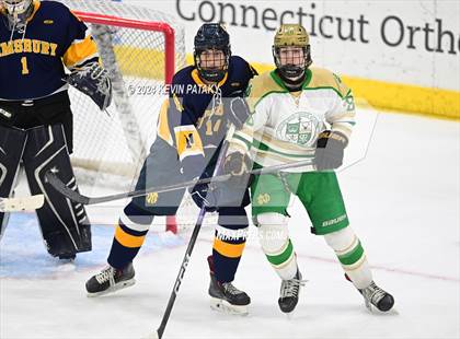Thumbnail 1 in Simsbury vs. Notre Dame, WH (CIAC DI Semifinal) photogallery.