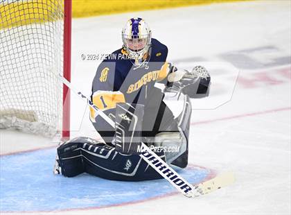 Thumbnail 1 in Simsbury vs. Notre Dame, WH (CIAC DI Semifinal) photogallery.